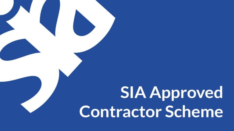 SIA-approved security Contractor